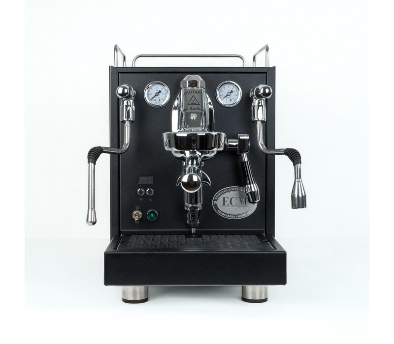 ECM Mechanika Max espressomachine Matt Black