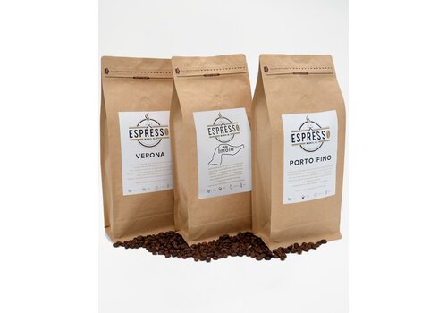 Espressowinkel.nl Proefpakket #7 Mugello – Porto Fino - Imola (3x 1kg)