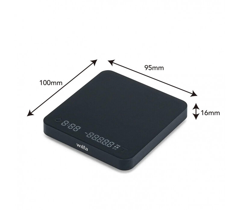 WILFA Uni Mini weegschaal USB-c