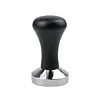 AVX RVS tamper 58,5 mm zwart handvat