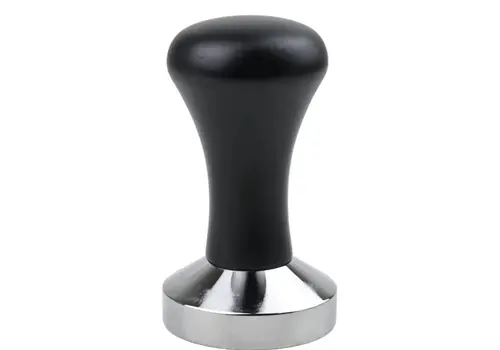 AVX Cafe AVX RVS tamper 58,5 mm zwart handvat