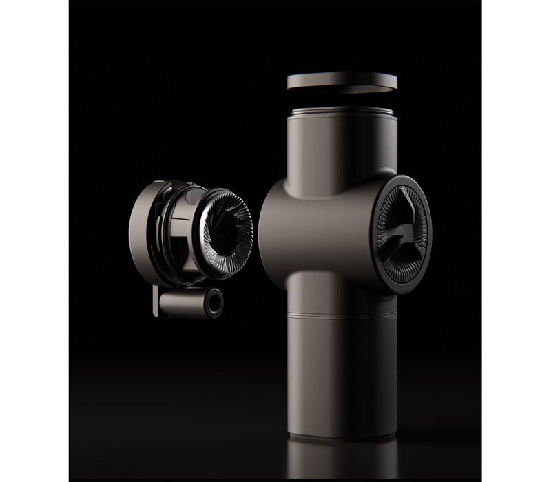 Pietro hand grinder - Zwart - Unimodal 58mm - Showmodel