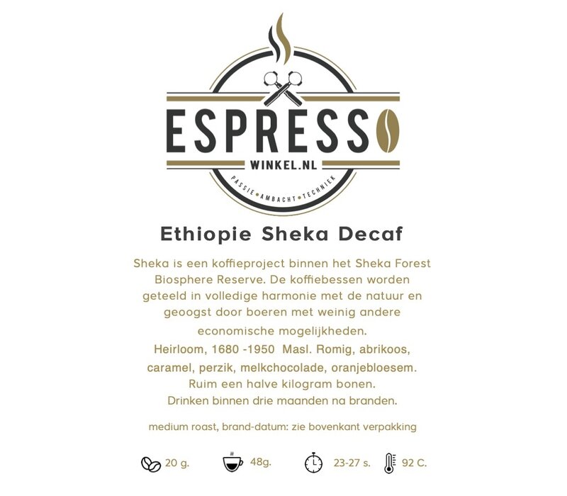 Ethiopië Sheka DECAF