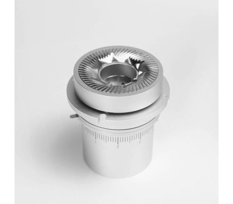 Option-O Lagom p80  - Mizen  Burrs Zilver