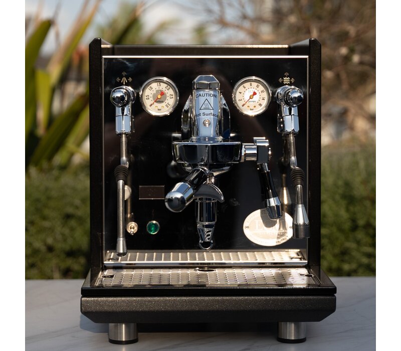 ECM Synchronika 2 OLED espressomachine Zwart