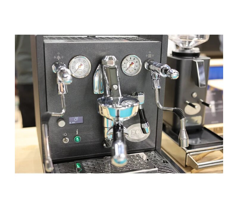 ECM Synchronika 2 OLED espressomachine Zwart
