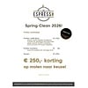 SPRING CLEAN ACTIE - Profitec JUMP met €250,- korting op molen