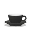 Clubhouse Clubhouse Tulipano Cappuccino 210ml zwart