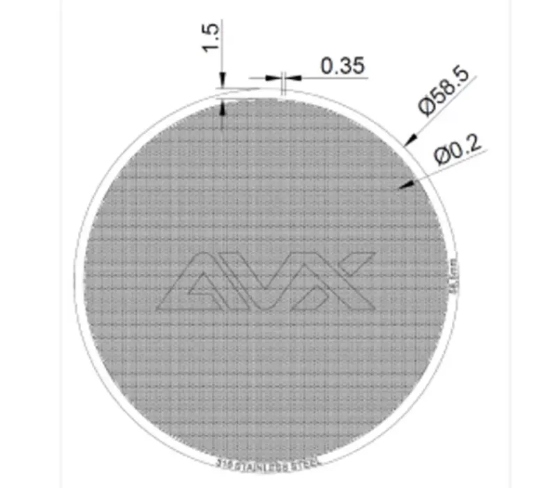 AVX Puckscreen 58,5mm