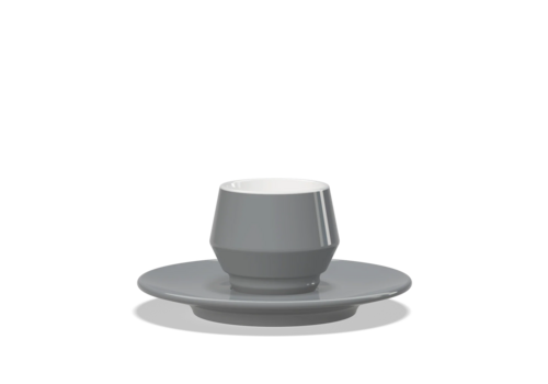 Clubhouse Clubhouse Maniko Espresso 70ml dubbelwandig Grijs