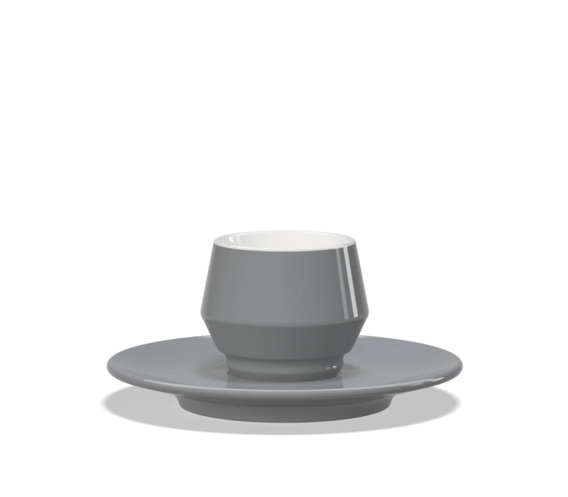 Clubhouse Maniko Espresso 70ml dubbelwandig Grijs