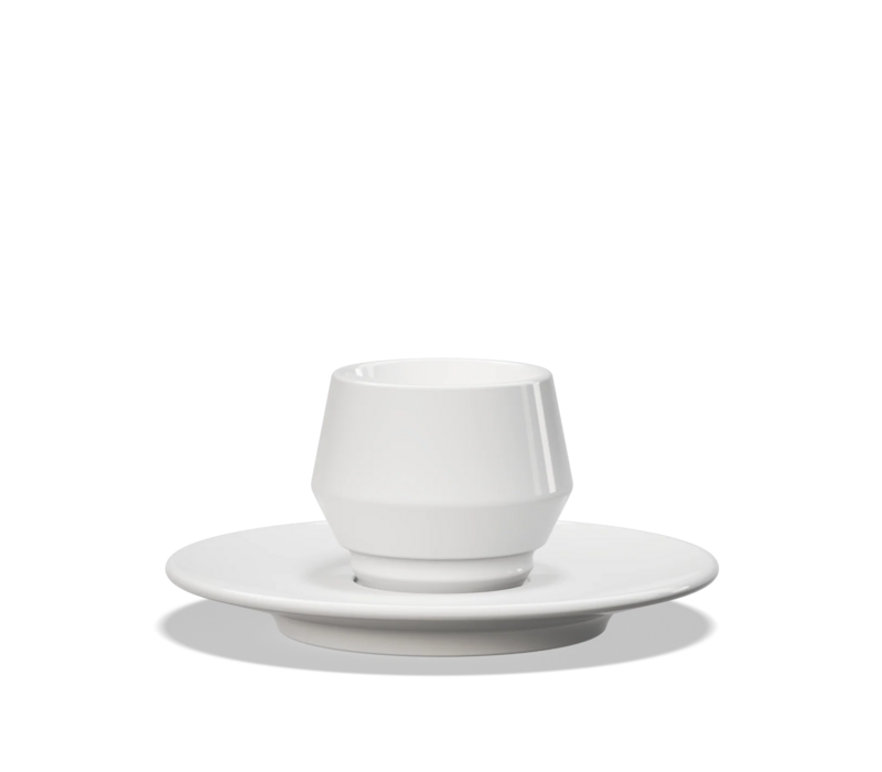 Clubhouse Maniko Espresso 70ml dubbelwandig Wit