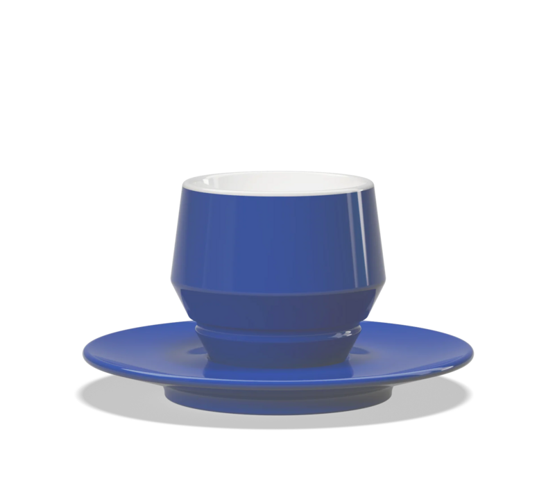 Clubhouse Maniko Cappuccino 205ml dubbelwandig Blauw