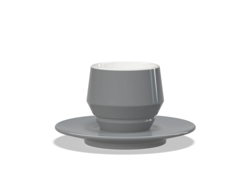 Clubhouse Clubhouse Maniko Cappuccino 205ml dubbelwandig Grijs