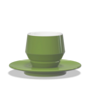 Clubhouse Clubhouse Maniko Cappuccino 205ml dubbelwandig Groen