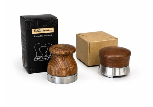 AVX Cafe AVX Walnoot Tamper & Distributor Set – 58,5 mm
