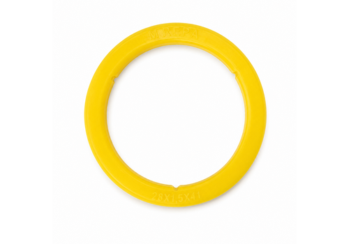 Siliconen Zetgroep Ring 8,5mm (Geel)