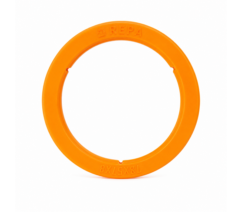 Siliconen Zetgroep Ring 8,0mm (Oranje)