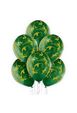 Belbal latex ballon camouflage 6 stuks