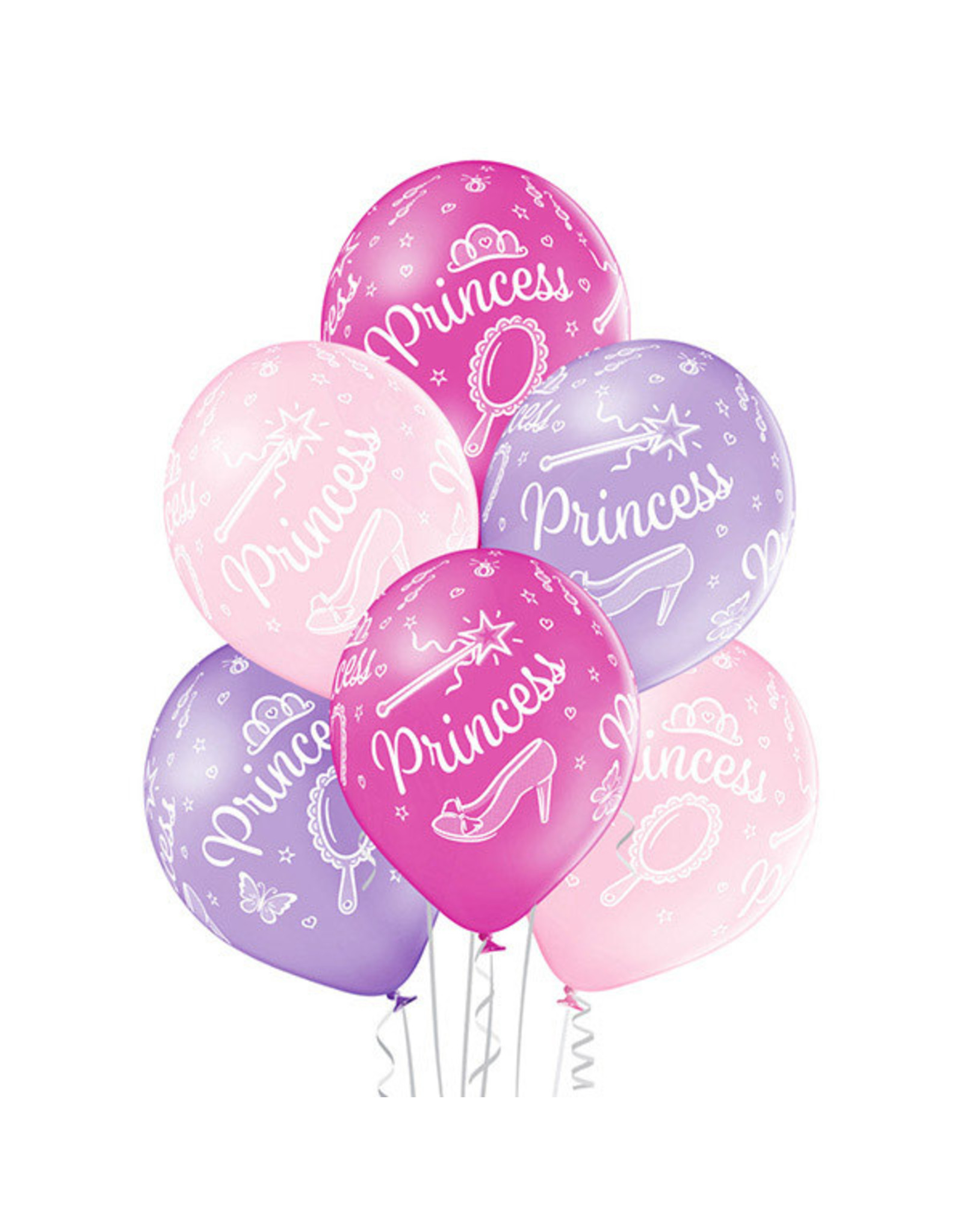 Belbal latex ballon princess 6 stuks