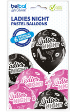 Belbal latex ballon ladies night 6 stuks