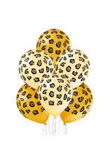 Belbal latex ballon leopard spots 6 stuks
