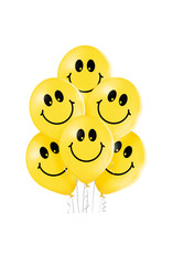 Belbal latex ballon smileys 6 stuks