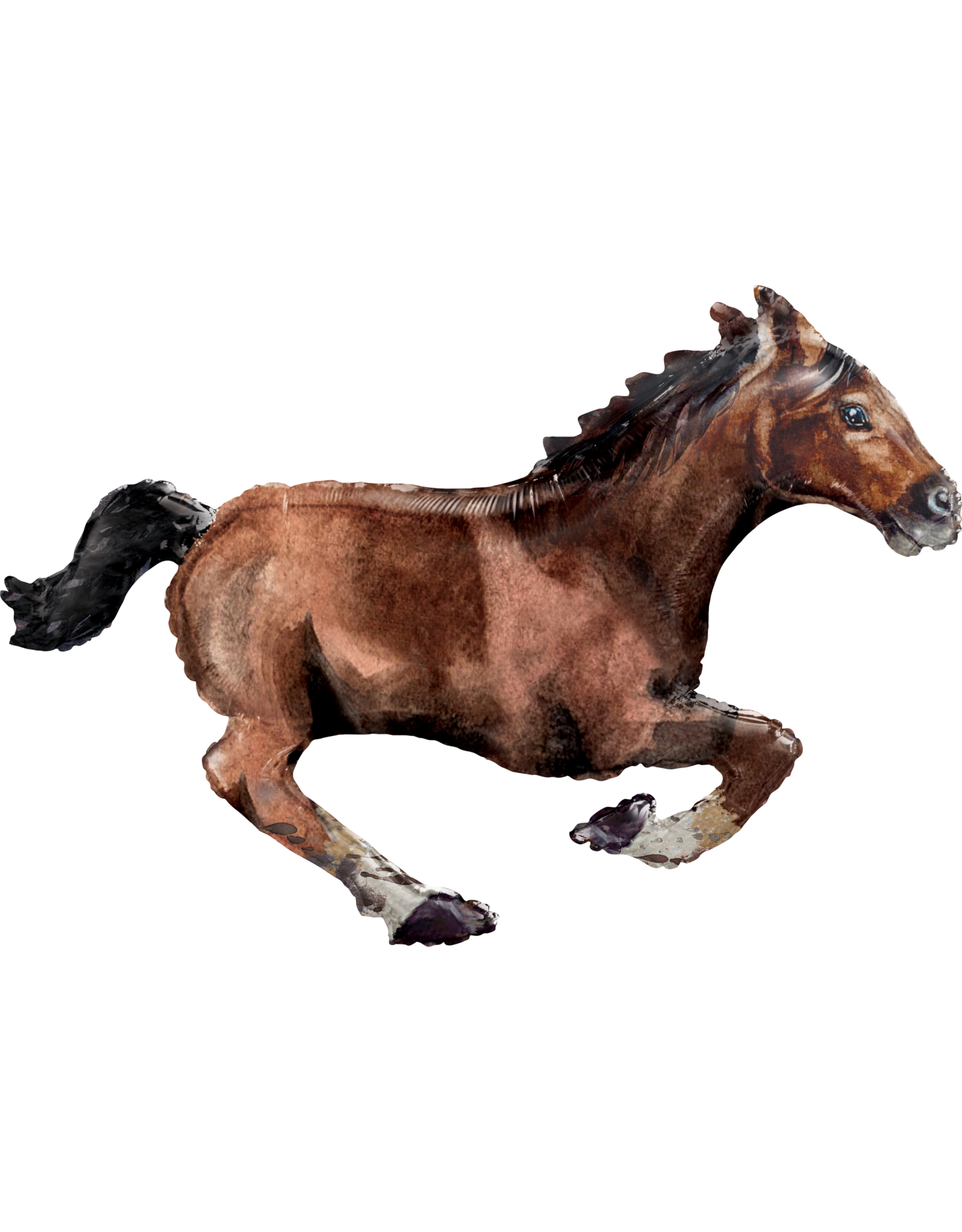 Folieballon supershape paard 101 x 63 cm