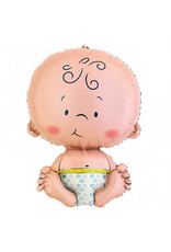 Folieballon celebrate baby nr1 41x61cm