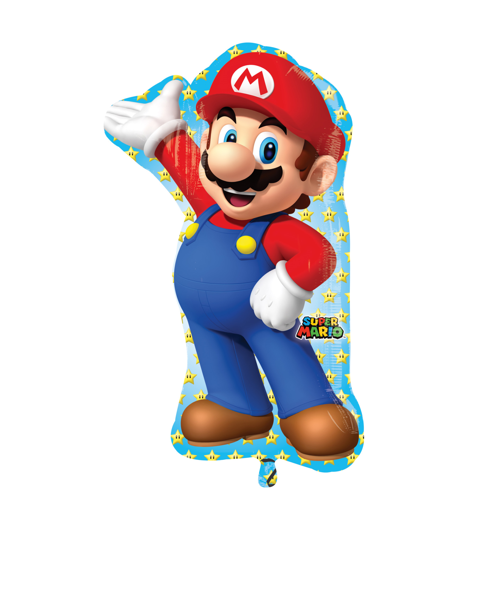 Folieballon supershape Super mario 55 x 83 cm