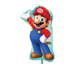Folieballon supershape Super mario 55 x 83 cm