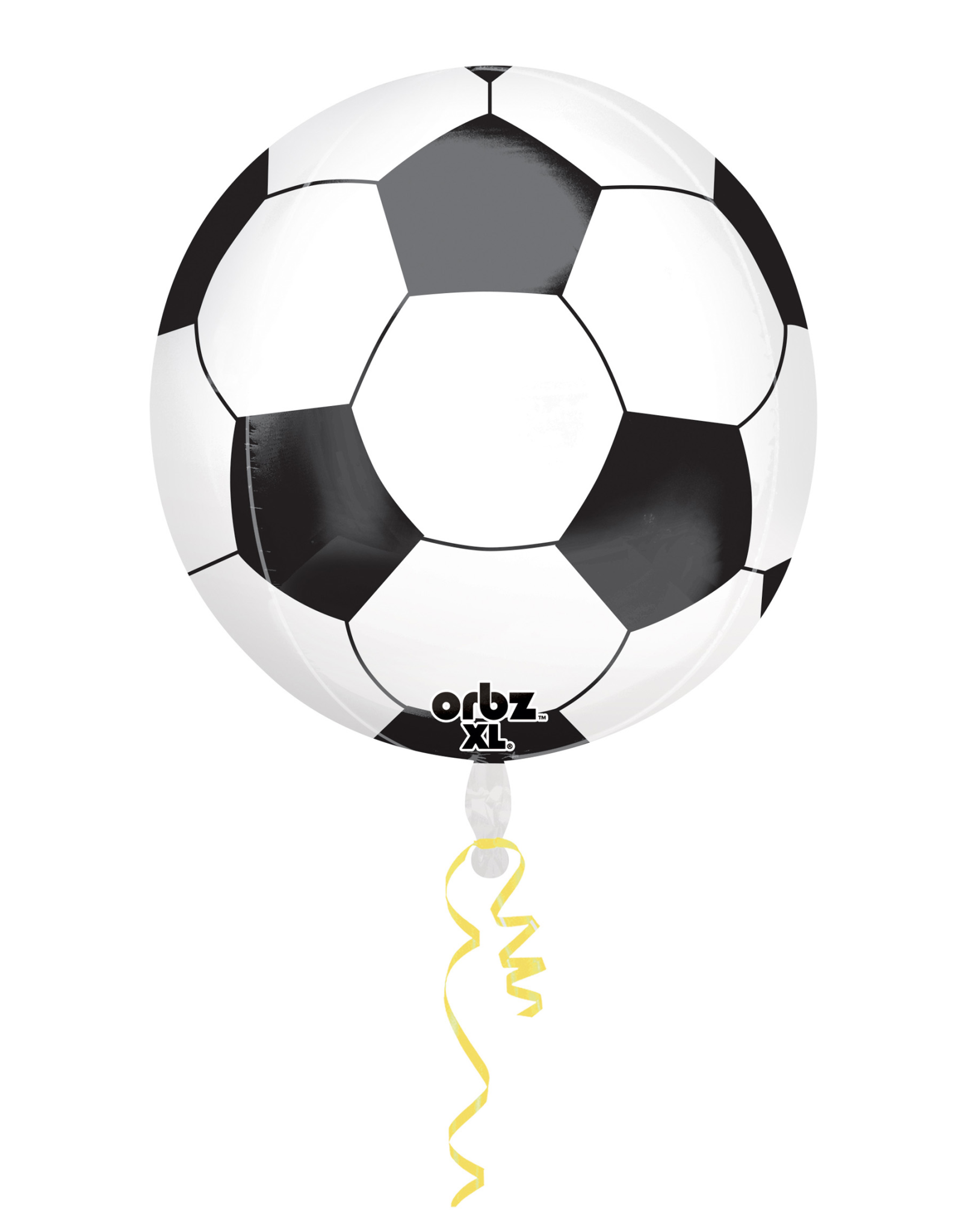 Folieballon orbz voetbal 38 x 40 cm