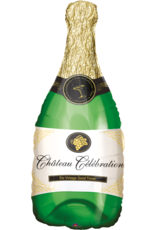 Folieballon supershape champagne bottle 91 x 35 cm