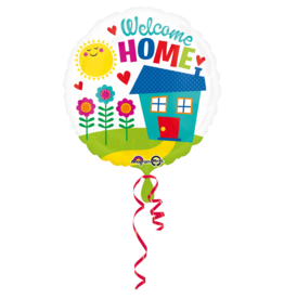 Amscan folieballon welcome home hearts 43 cm