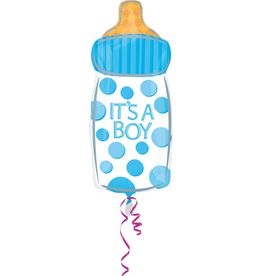 Amscan folieballon it’s a boy fles 58 x 25 cm