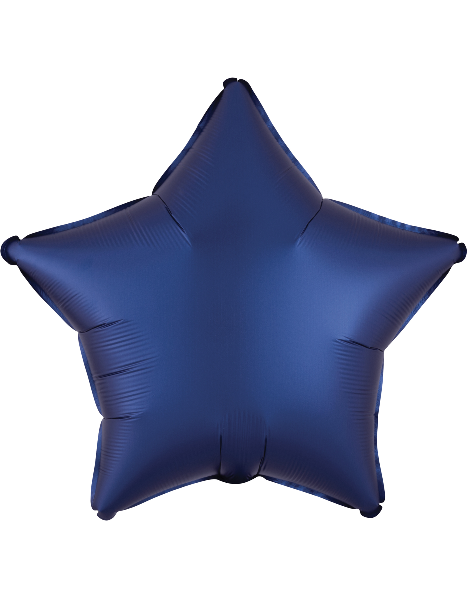 Folieballon navy blue vorm ster 48 cm