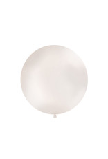 XXL ballon metallic wit 1 meter