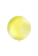 XXL ballon geel 1 meter