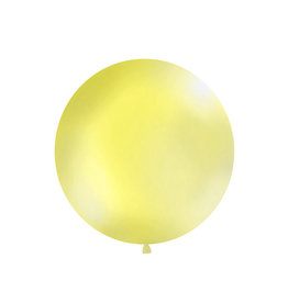 XXL latex ballon geel 1 meter