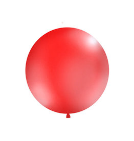 XXL latex ballon rood 1 meter