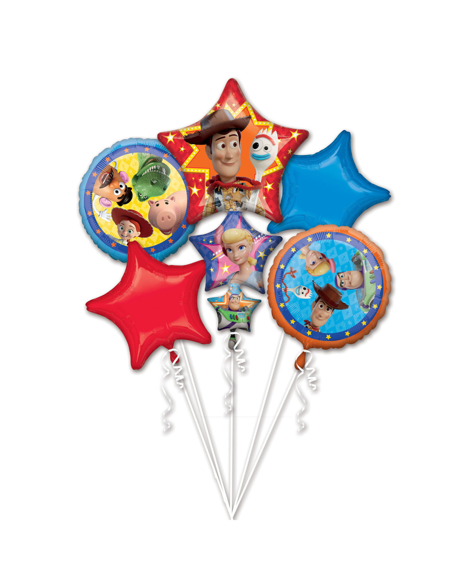Folieballonpakket toy story 5-delig