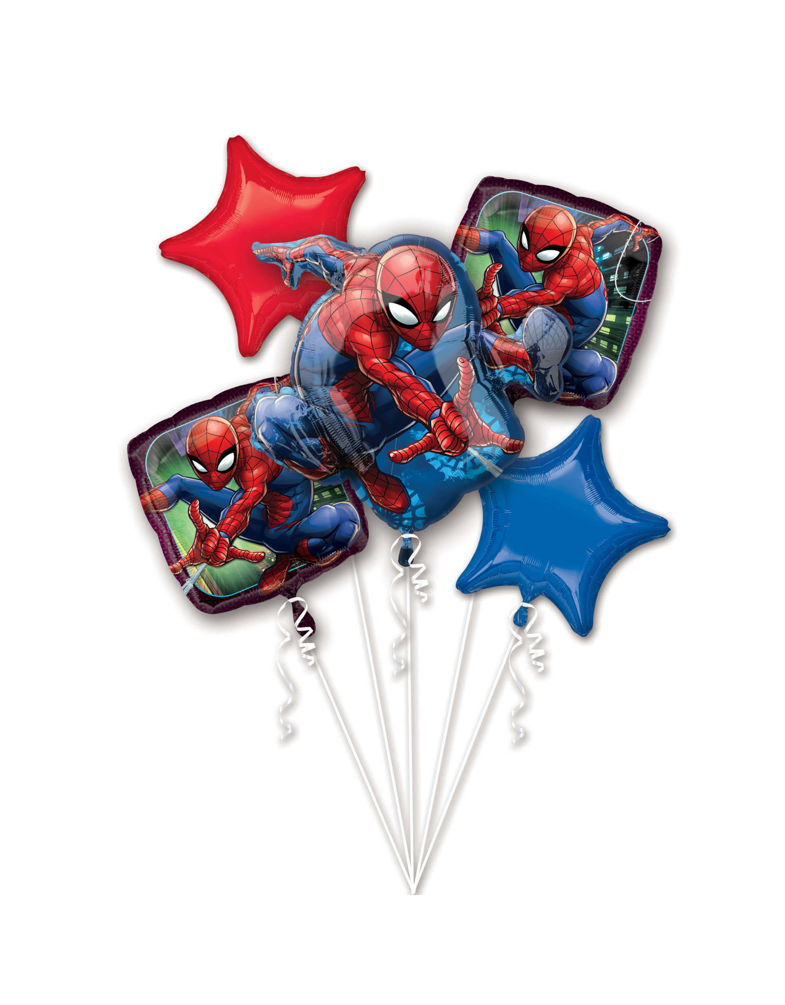 Amscan folieballonpakket Spiderman 5-delig