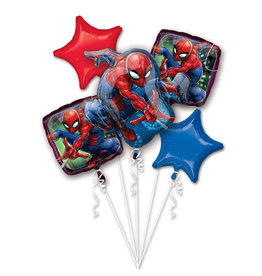 Folieballonpakket Spiderman 5-delig