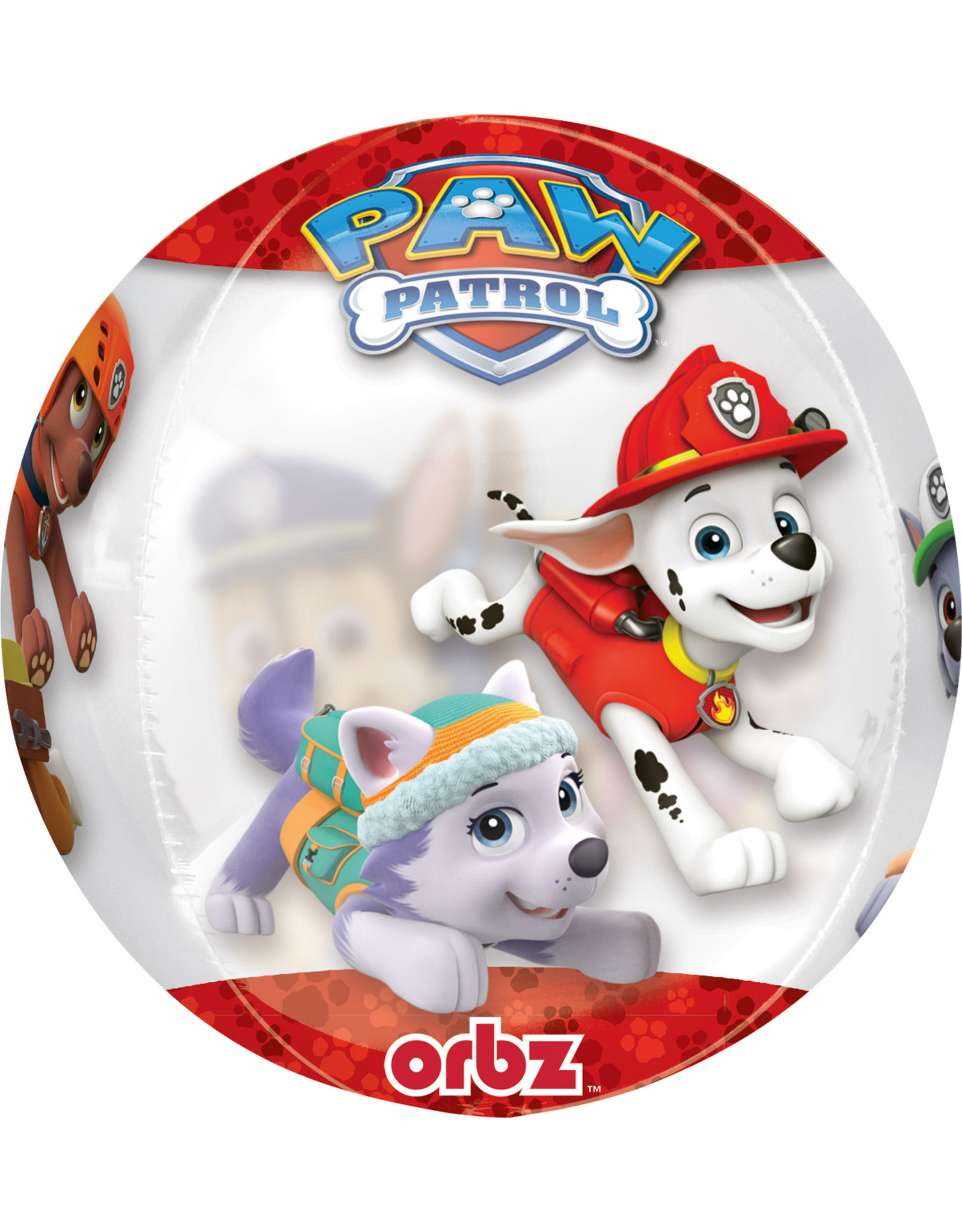 Amscan folieballon orbz paw patrol 38 x 40 cm