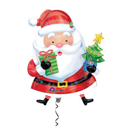 Amscan folieballon kerstman supershape