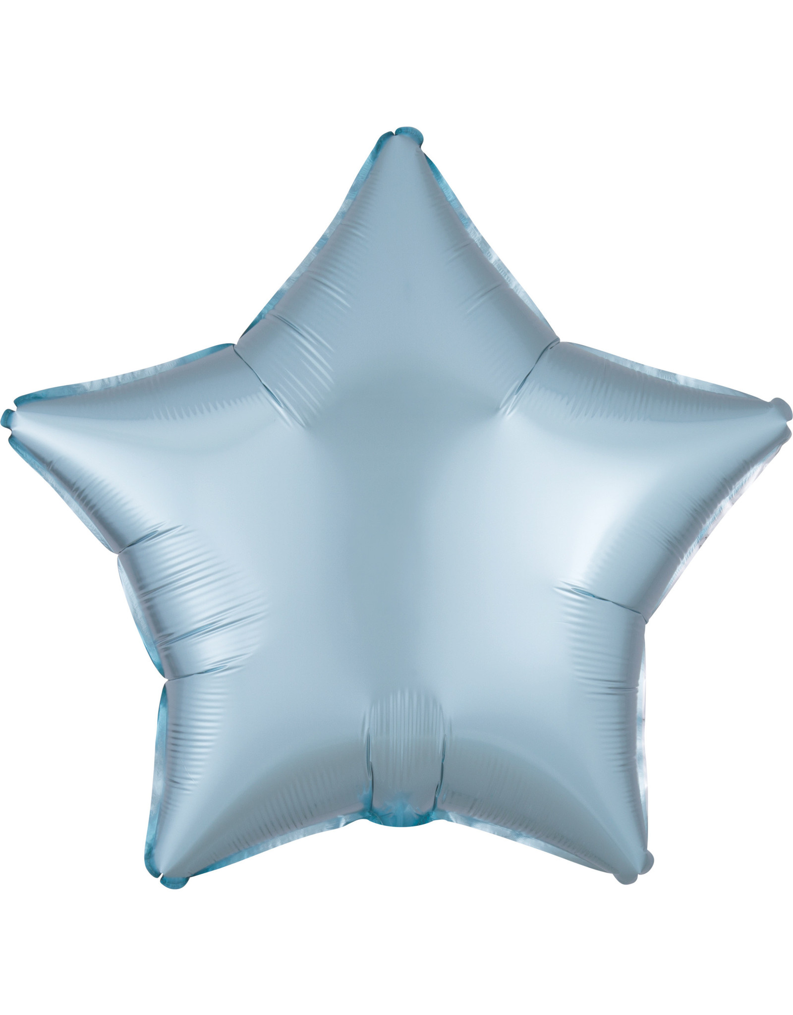 Folieballon pastel blauw ster 48 cm