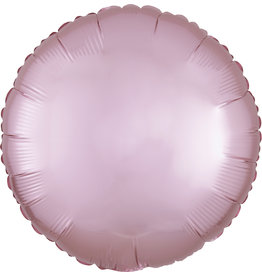 Amscan folieballon pastel pink rond 43 cm