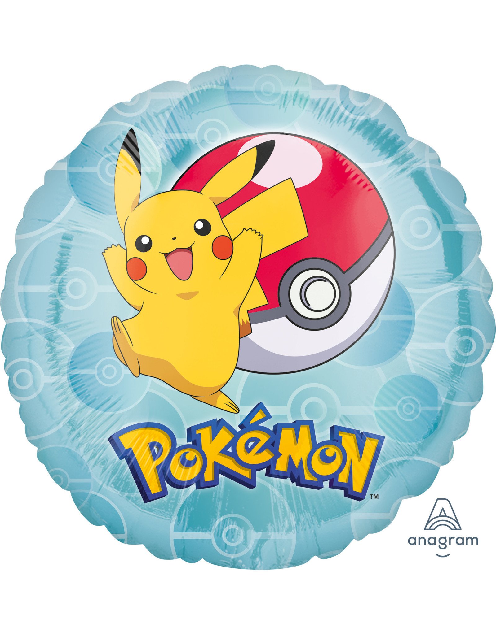 Amscan folieballon pokemon 43cm