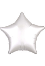Amscan folieballon wit vorm ster 48 cm