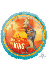 Folieballon long live the lion king 43 cm